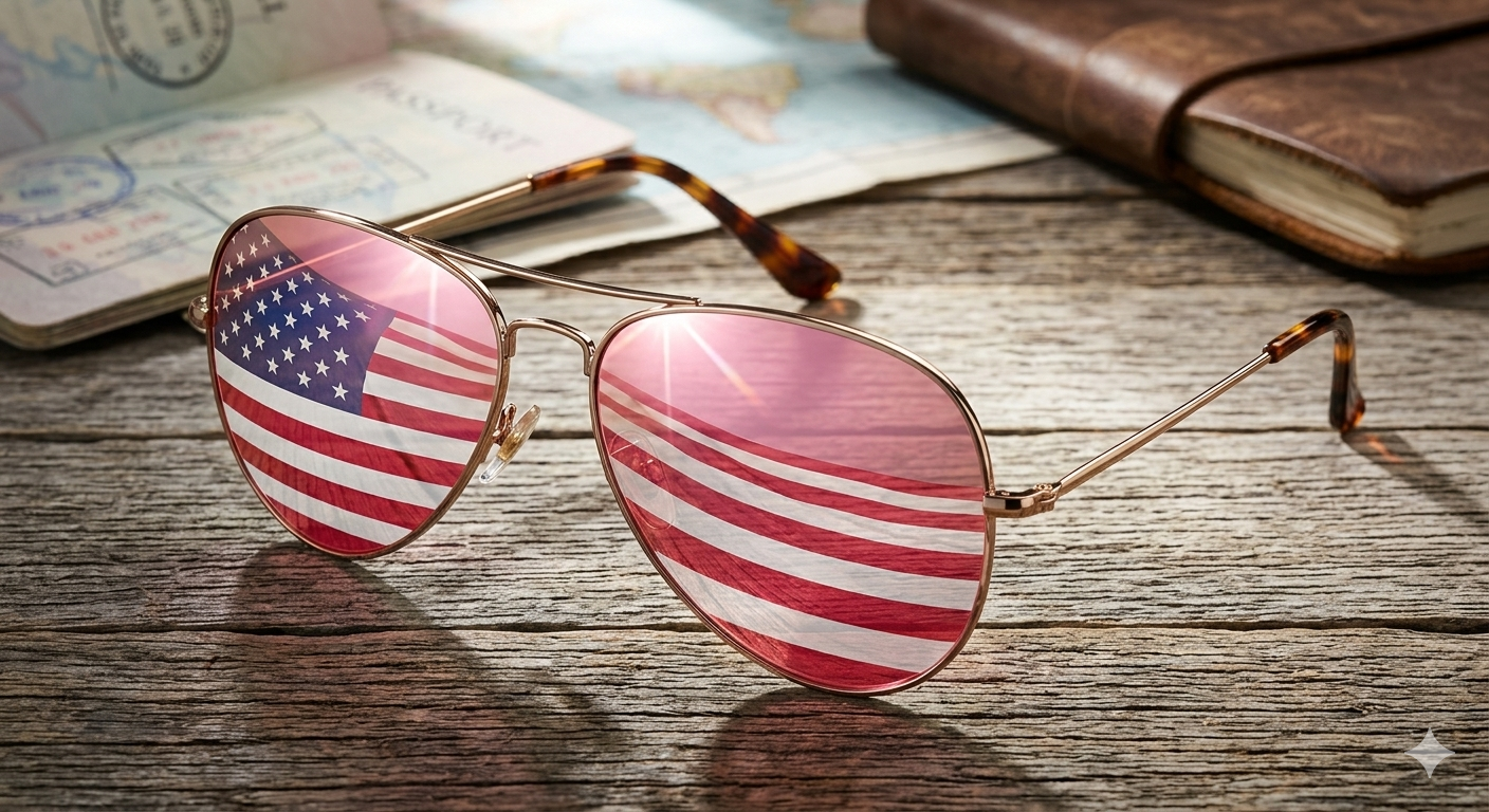 American Rose-Colored Glasses