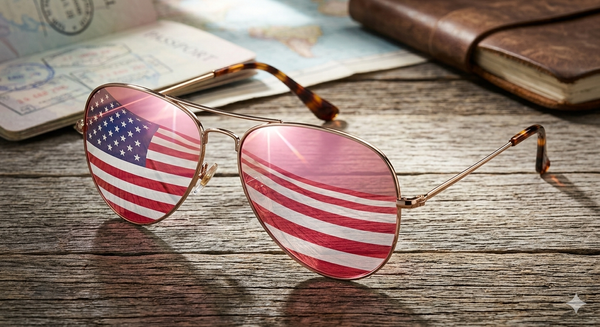 American Rose-Colored Glasses